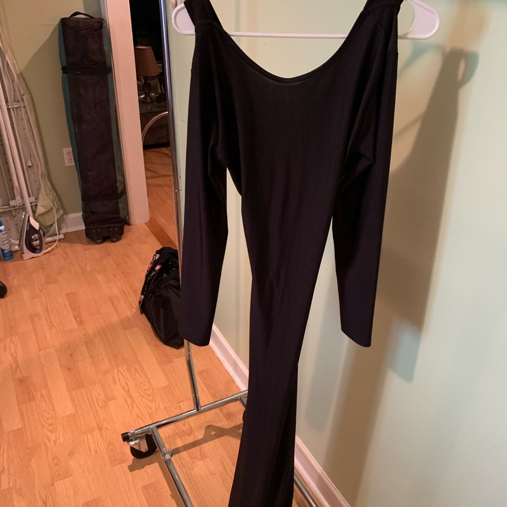 Long black dress